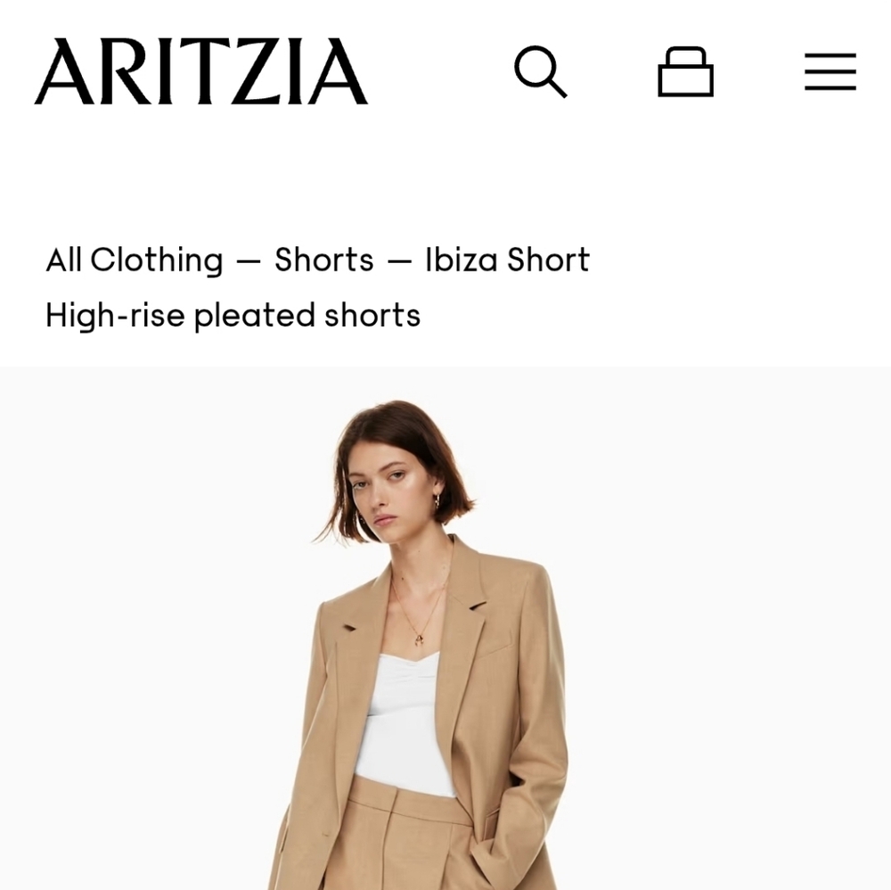 Aritzia Wilfred Ibiza Shorts